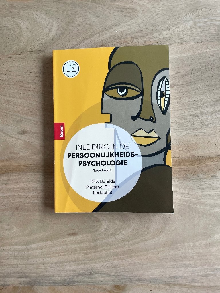 Inleiding in de Persoonlijkheidspsychologie - Tweede druk, Dick Barelds, Pieterneel Dijkstra (redactie), Zo goed als nieuw, Gamma