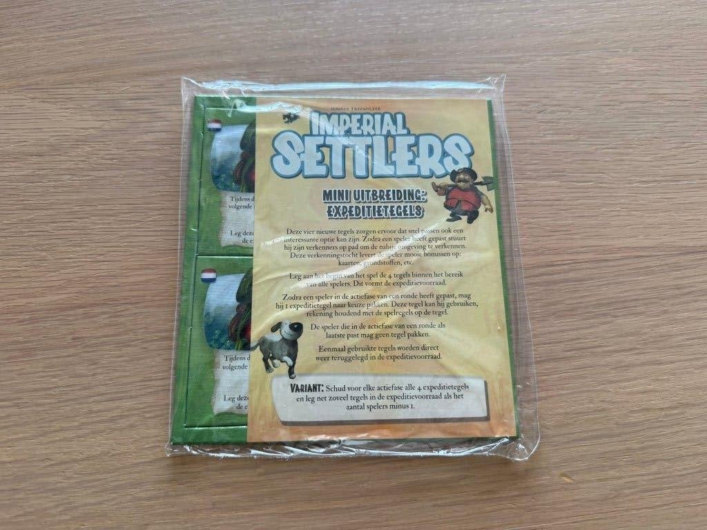 Imperial Settlers Expeditietegels Uitbreiding NIEUW promo, Hobby en Vrije tijd, Gezelschapsspellen | Bordspellen, Ophalen of Verzenden