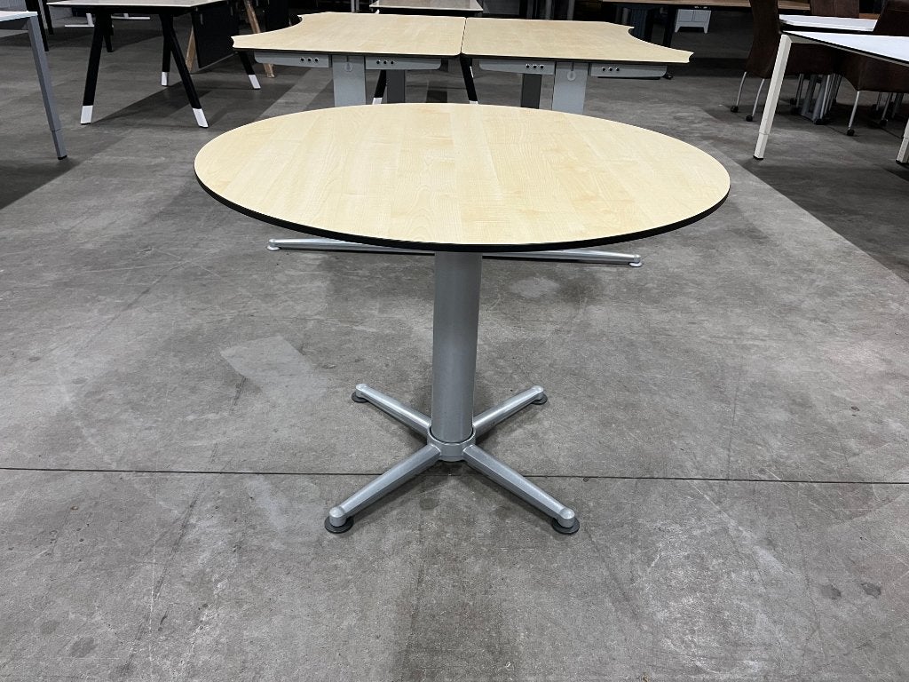 Aspa ronde vergadertafel spreektafel, Ophalen of Verzenden, Demontabel, Gebruikt