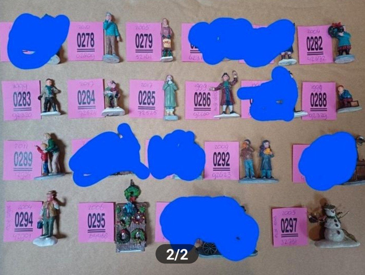 Lemax diverse figuren. Niet compleet of kapot., Ophalen of Verzenden