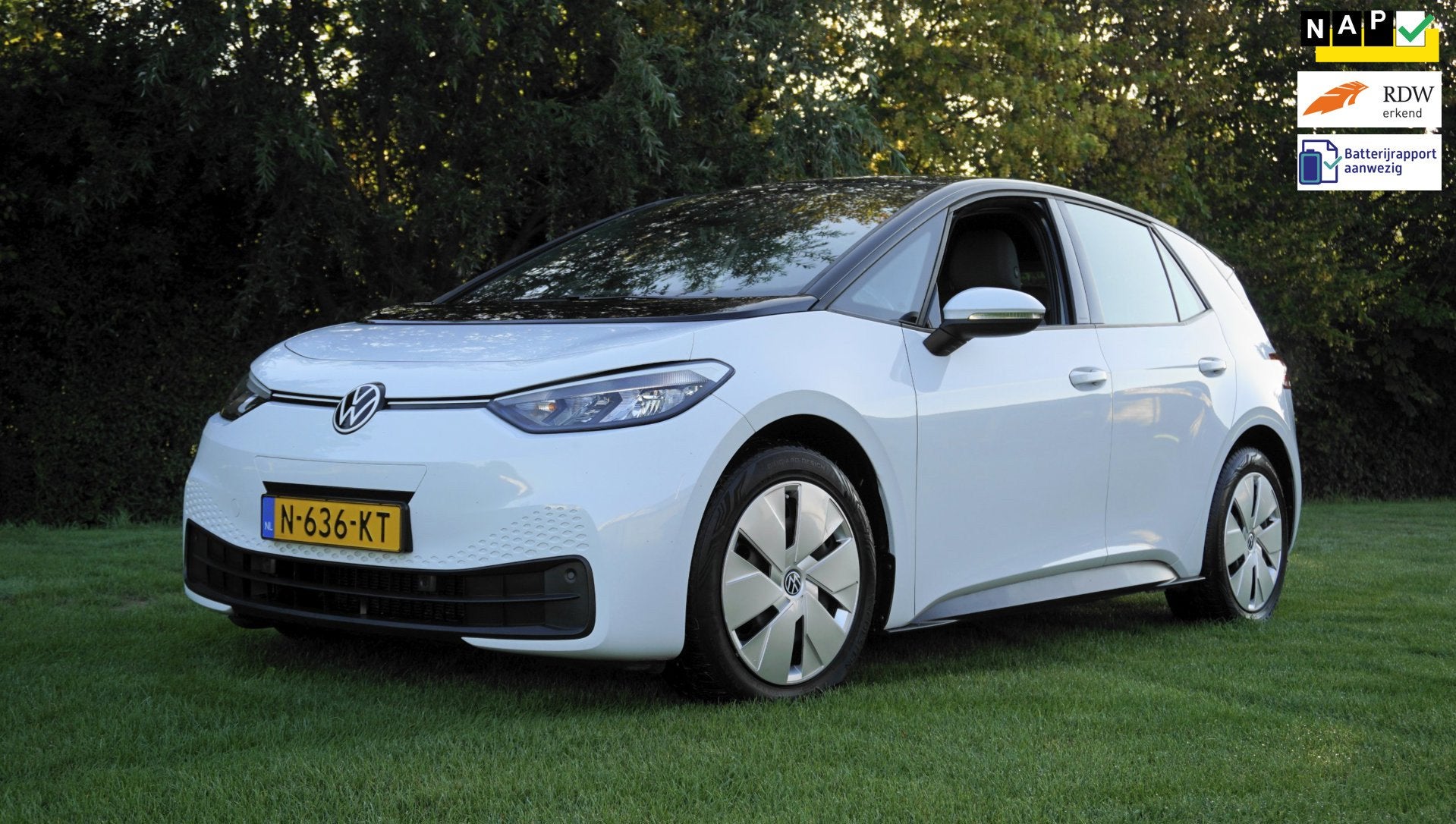 Volkswagen ID.3 Pro 58 kWh soh 90%, Automaat, Achterwielaandrijving, Gebruikt, 1712 kg
