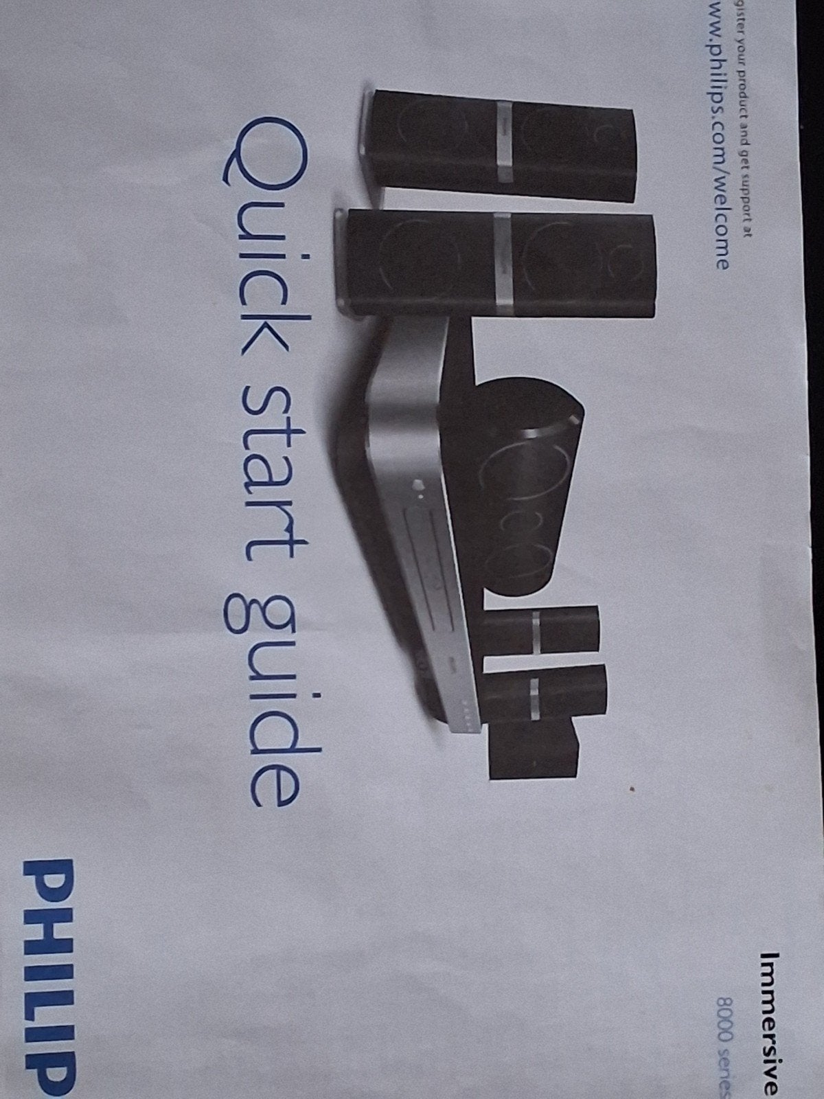 Philips Home Cinema Set met Blu-ray speler en 5.1 geluid, Ophalen, Philips, Gebruikt, Blu-ray-speler