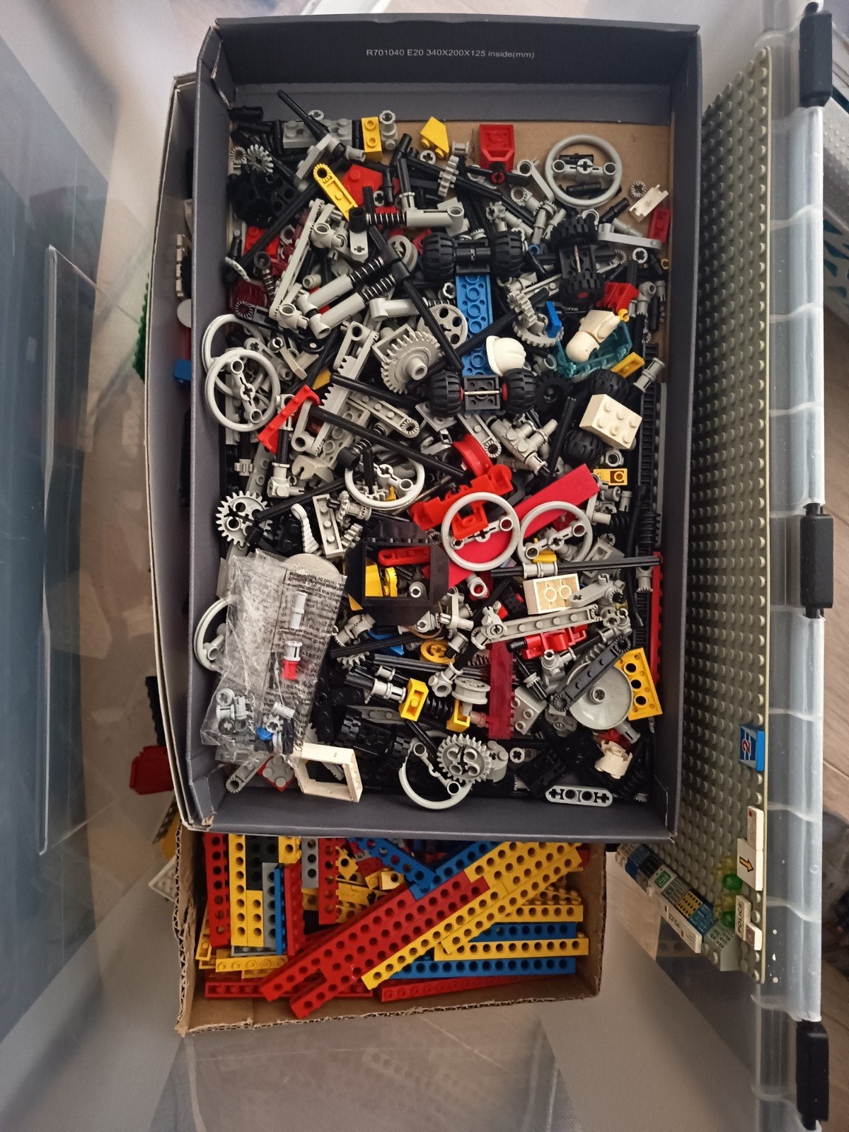 Grote partij LEGO onderdelen en Technic (zie foto's), Ophalen, Gebruikt
