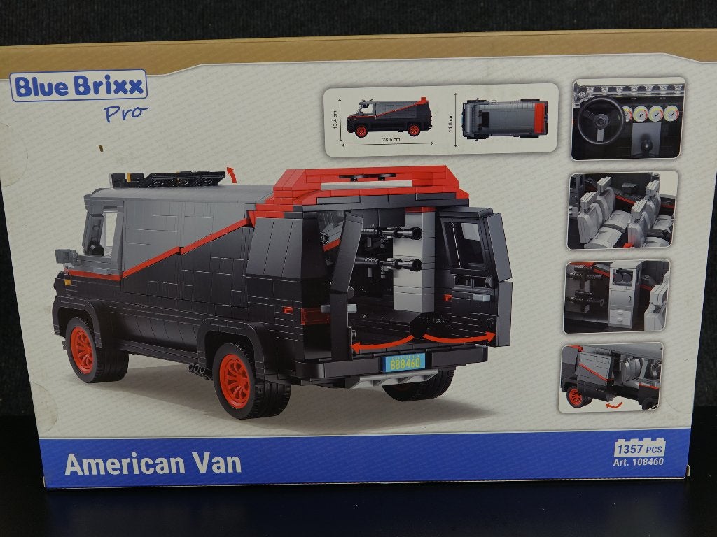 BlueBrixx GMC A-Team Van, Overige merken, Onbekend, Nieuw, Ophalen of Verzenden
