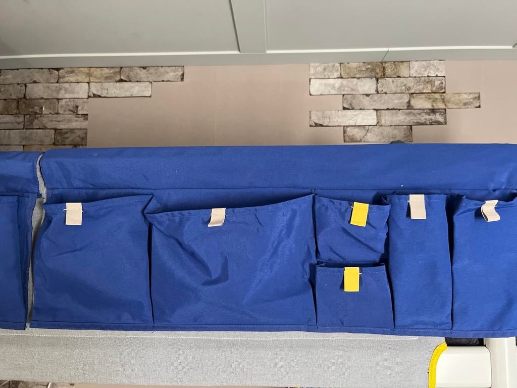IKEA Mojlighet Opbergzak voor aan het bed - Blauw, Gebruikt, Blauw, Ophalen of Verzenden, Modern