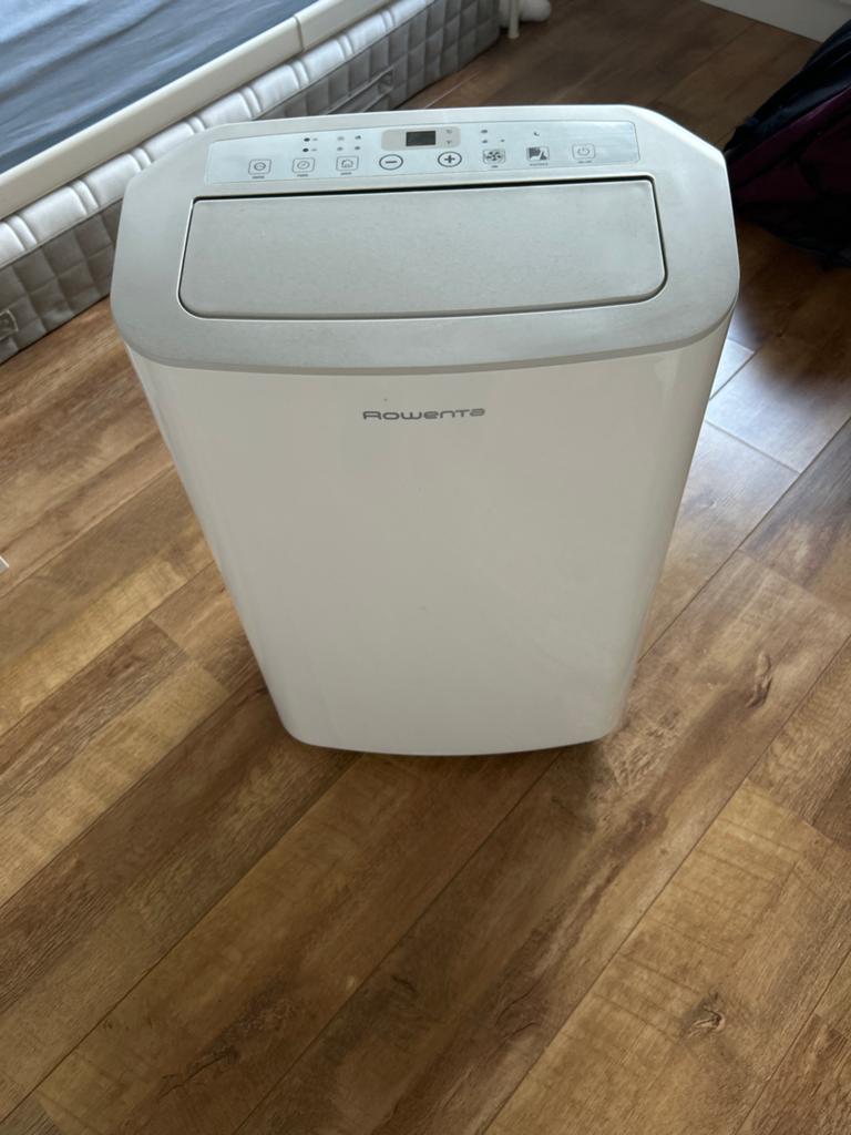 Rowenta Mobiele Airco - Koelen en Ontvochtigen, Ophalen, Minder dan 60 m³, 3 snelheden of meer, Zo goed als nieuw