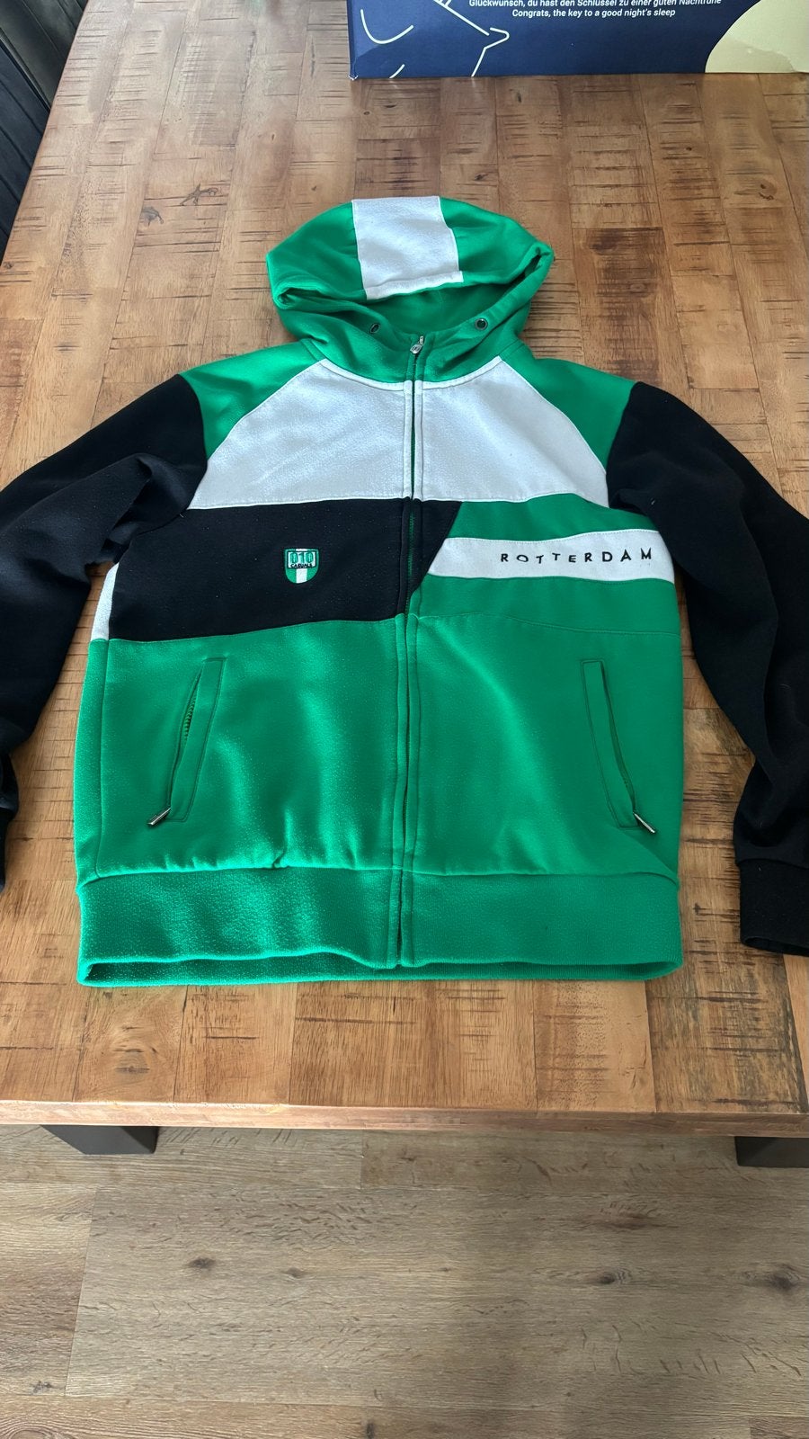 Feyenoord 010 casuals jack/vest met ritsen - Maat M, Ophalen of Verzenden, Gedragen