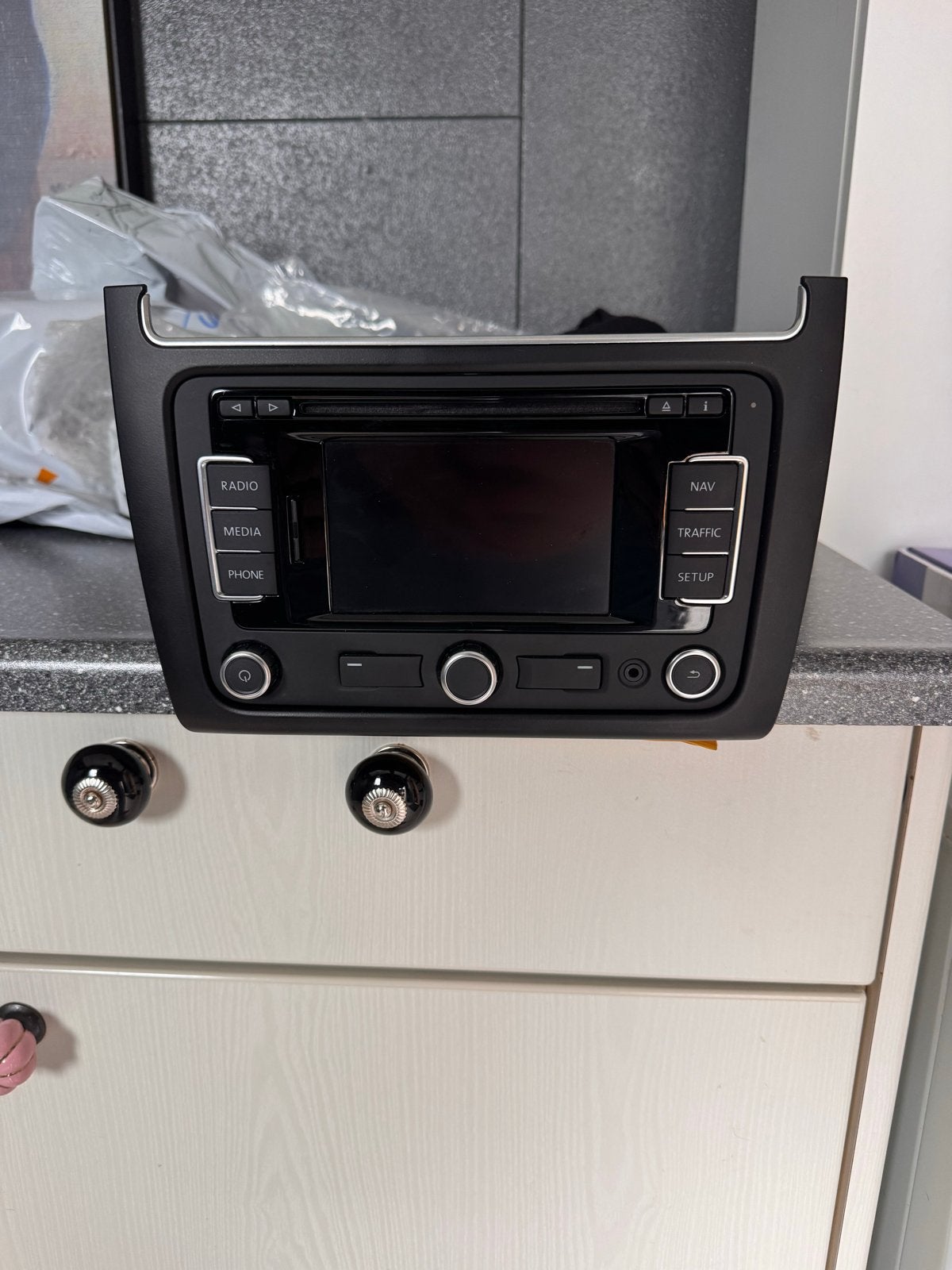 Volkswagen radio, Auto diversen, Ophalen of Verzenden, Gebruikt