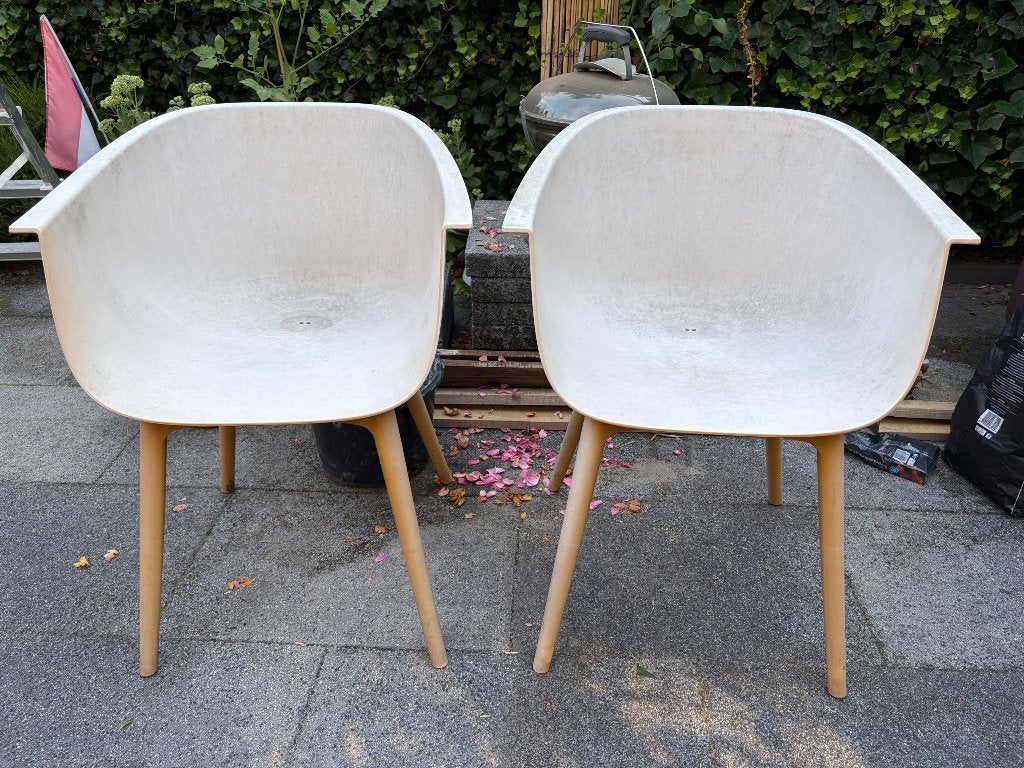 2 Tuinstoelen Intratuin GRATIS, Ophalen, Gebruikt, Kunststof