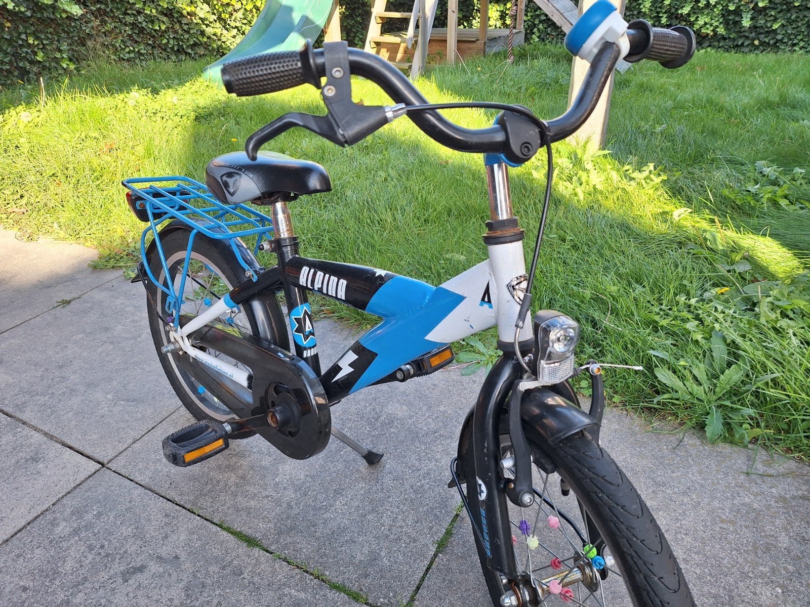 Alpina Yabber 16 inch kinderfiets, Ophalen, Terugtraprem, Alpina, 16 tot 20 inch