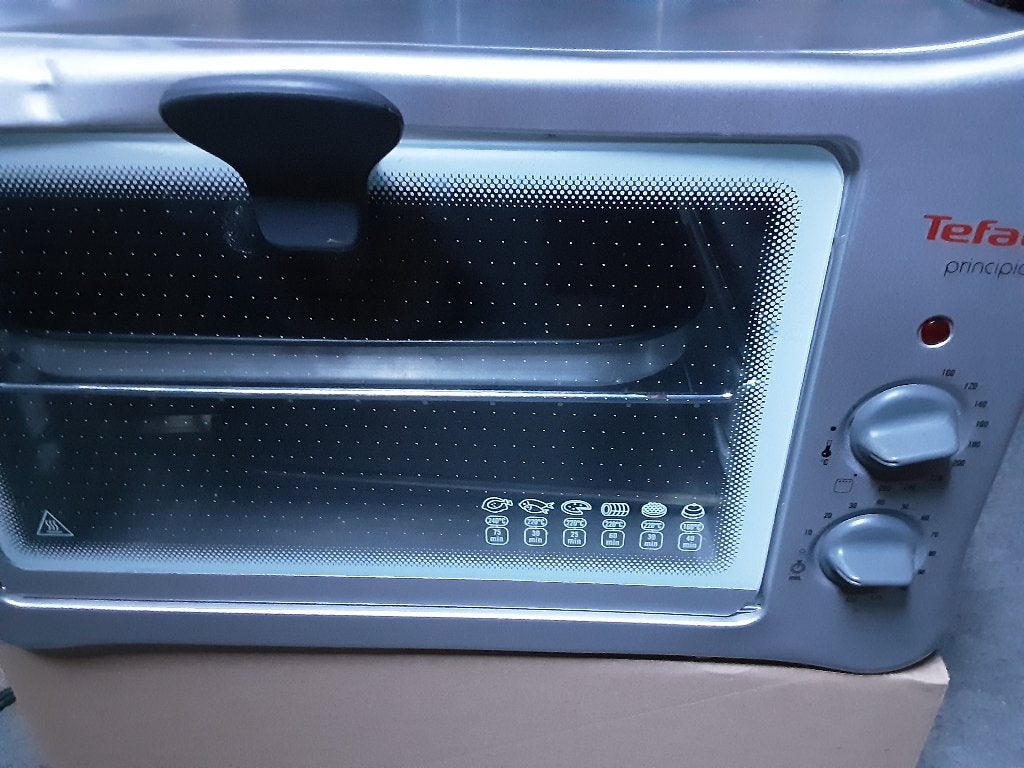 Elektrische oven zilver, Ophalen, 45 tot 50 cm, Minder dan 45 cm, Hete lucht