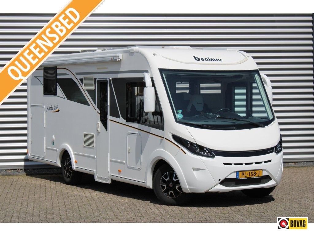 Benimar Aristeo 694 Queensbed Fiat 150PK Omvormer Schotel, Caravans en Kamperen, Campers, Ringverwarming, Fiat, 7 tot 8 meter