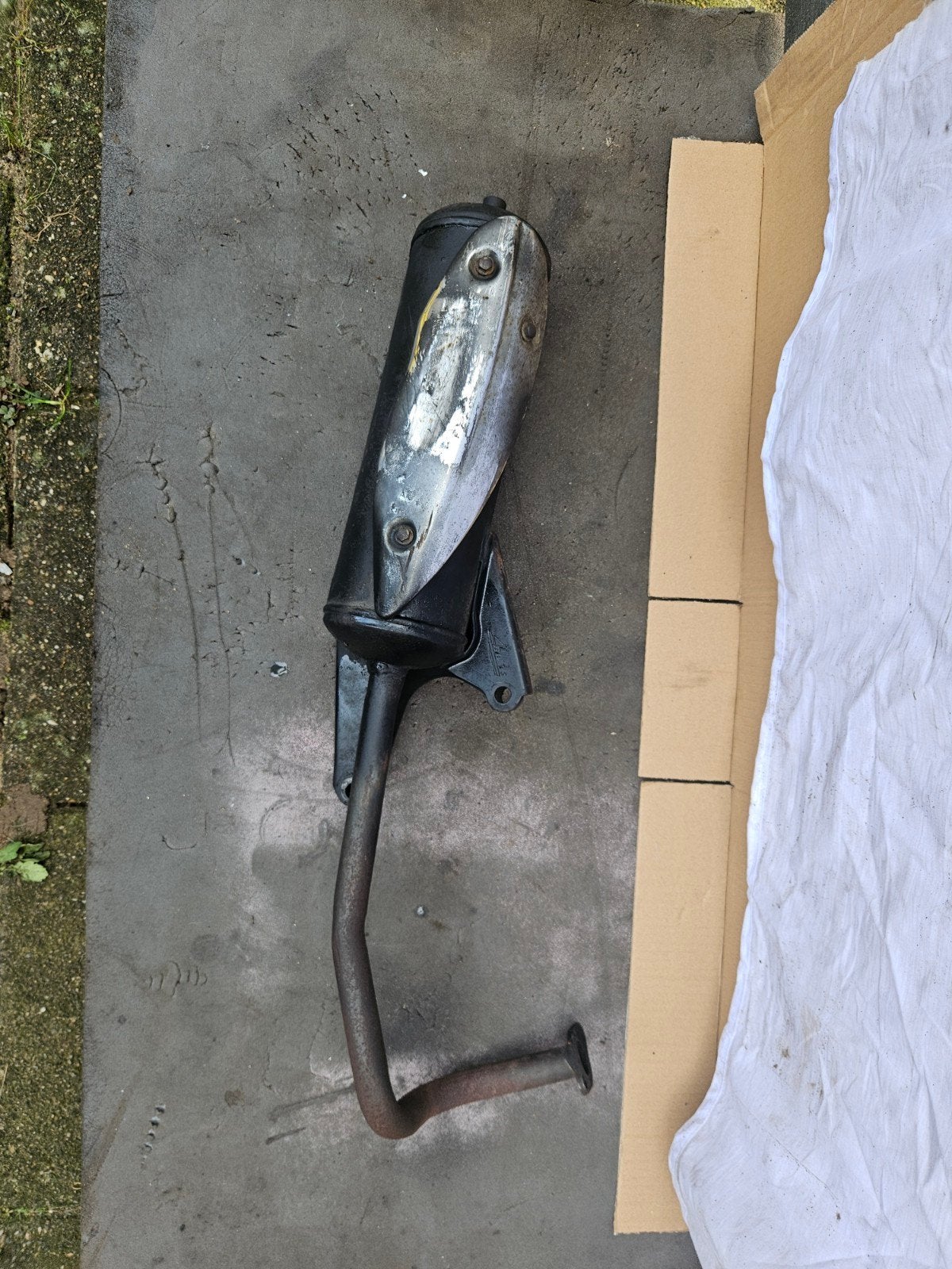GY6 Uitlaat (50cc-100cc), Ophalen of Verzenden, Gebruikt, Uitlaat, Peugeot