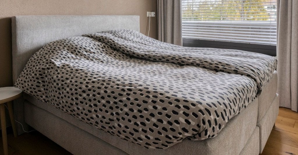 Boxspring beige 160x200