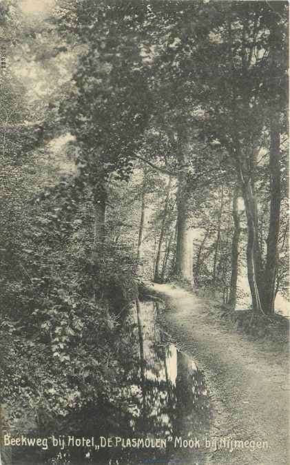 301-166-003 Nijmegen Beekweg bij Hotel de Plasmolen, Verzenden, Voor 1920, Gelderland
