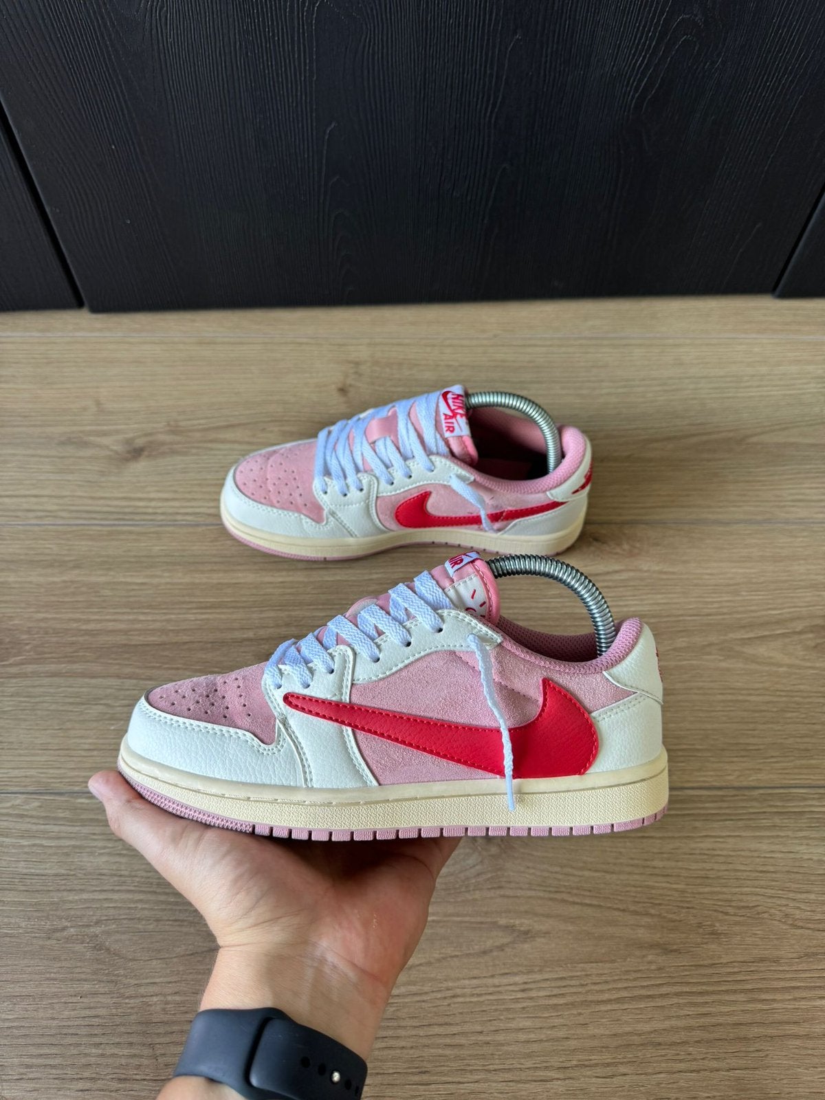 Nike Travis Scott Sail Tropical Pink 38, Ophalen of Verzenden, Zo goed als nieuw, Roze, Sneakers of Gympen