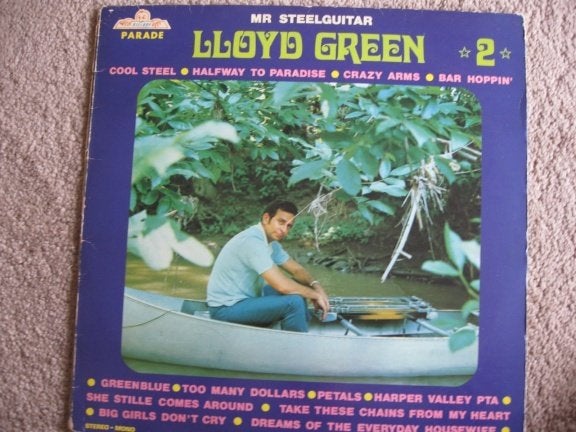 L.P. : Lloyd Green - Mr. Steelguitar (volume 2) Killroy, LP, Gebruikt, Ophalen of Verzenden, 12 inch