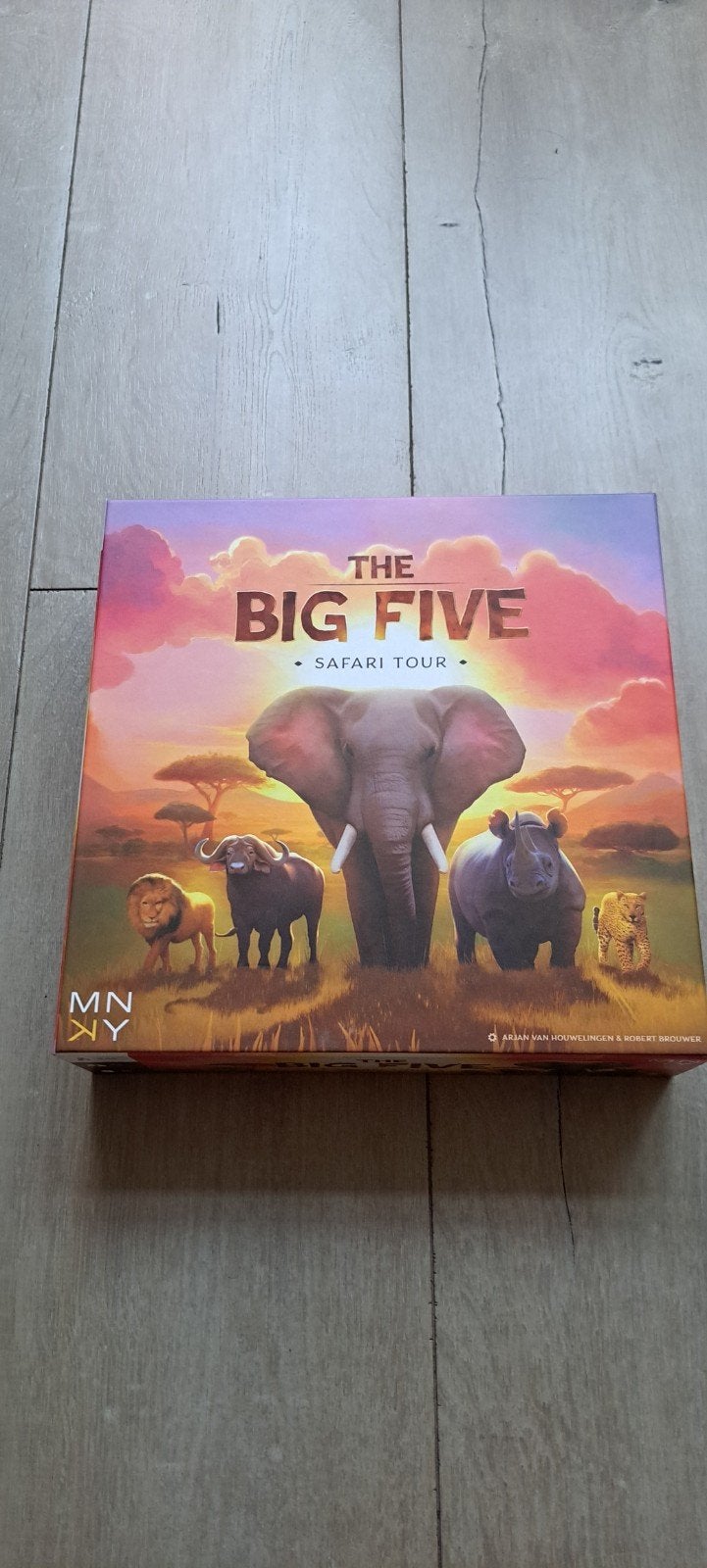 The Big Five: Safari Tour Bordspel NIEUW, Een of twee spelers, Ophalen of Verzenden, Nieuw, MNKY