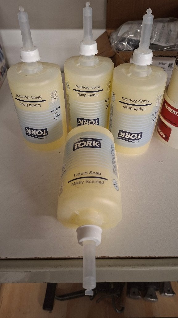 4x Tork S1 automaten zeep dispenser hand zeep, ., Overige typen, Nieuw, Ophalen of Verzenden