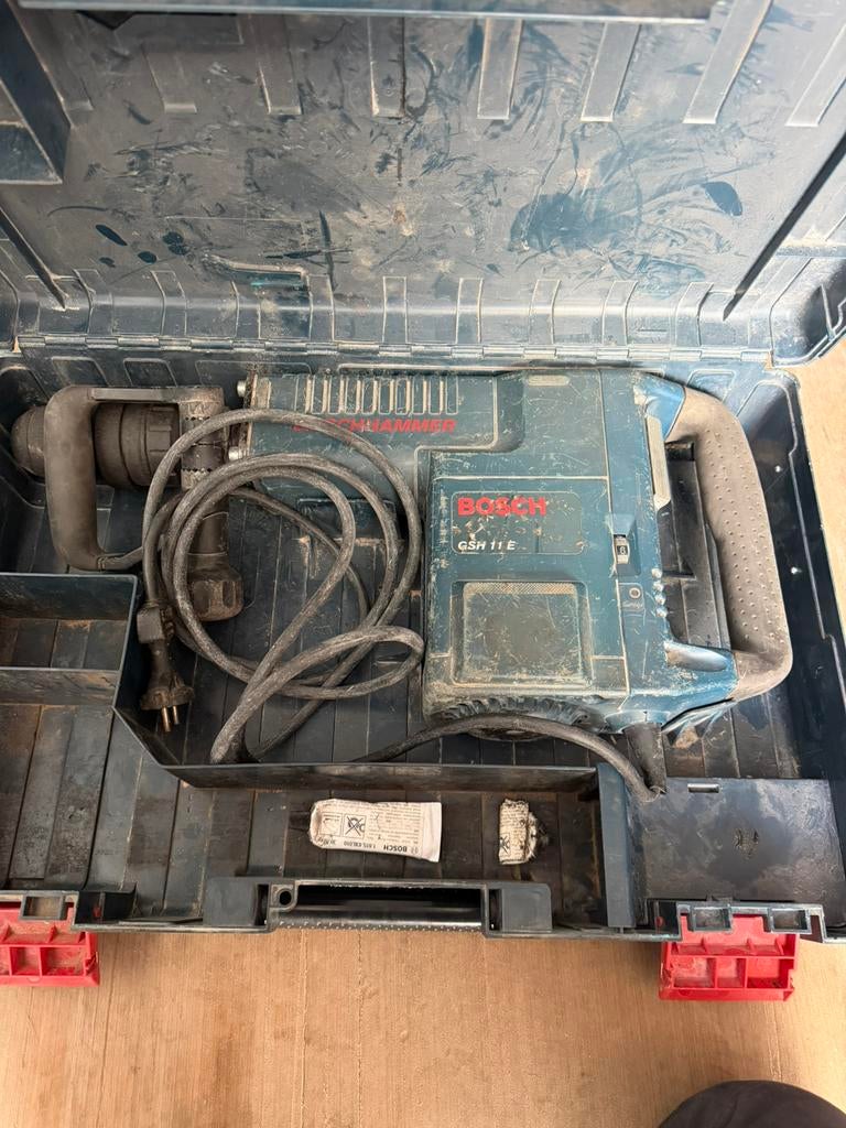 Bosch GSH 11 E, Ophalen, Zo goed als nieuw, Boor- en/of Breekhamer
