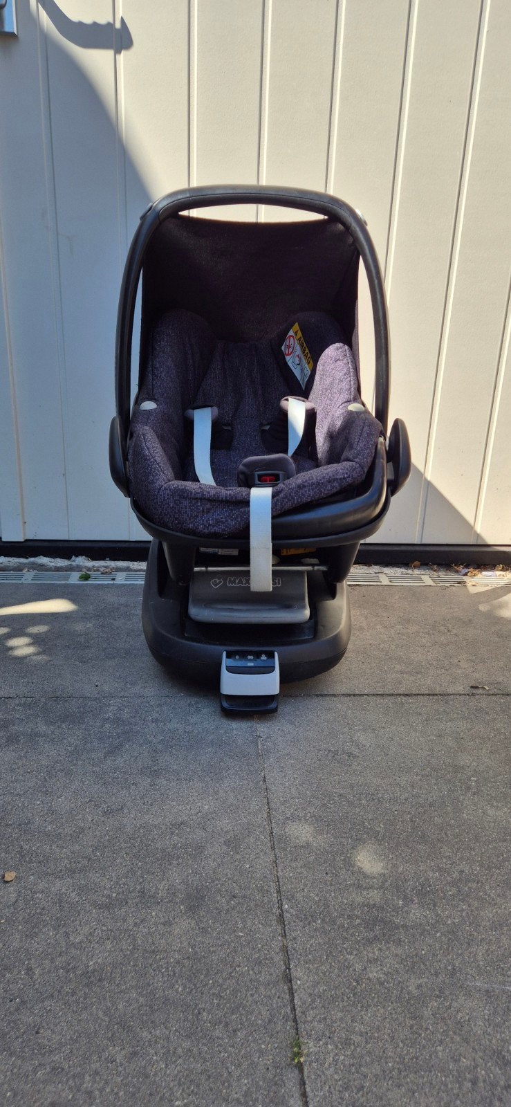 MaxiCosi stoel Pebble + familiyfix, Ophalen, 0 t/m 13 kg, Maxi-Cosi, Gebruikt