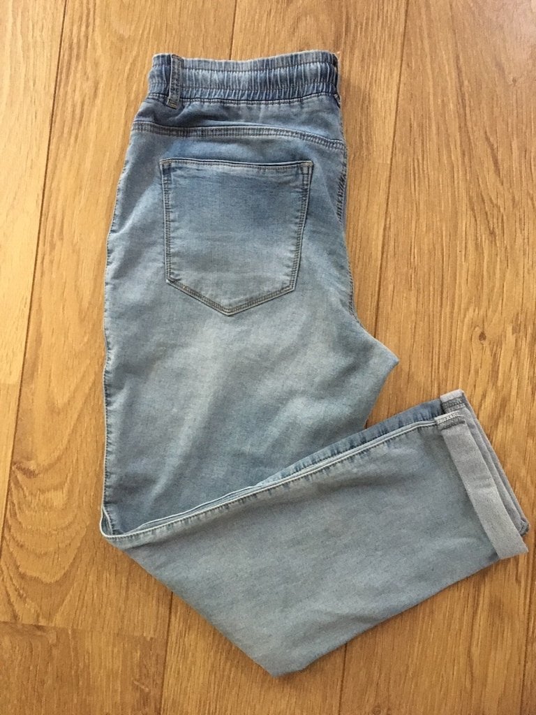 Nieuw Red Button Bluejeans elastische tailleband Maat 40, Blauw, Nieuw, W32 (confectie 46) of kleiner, Ophalen of Verzenden