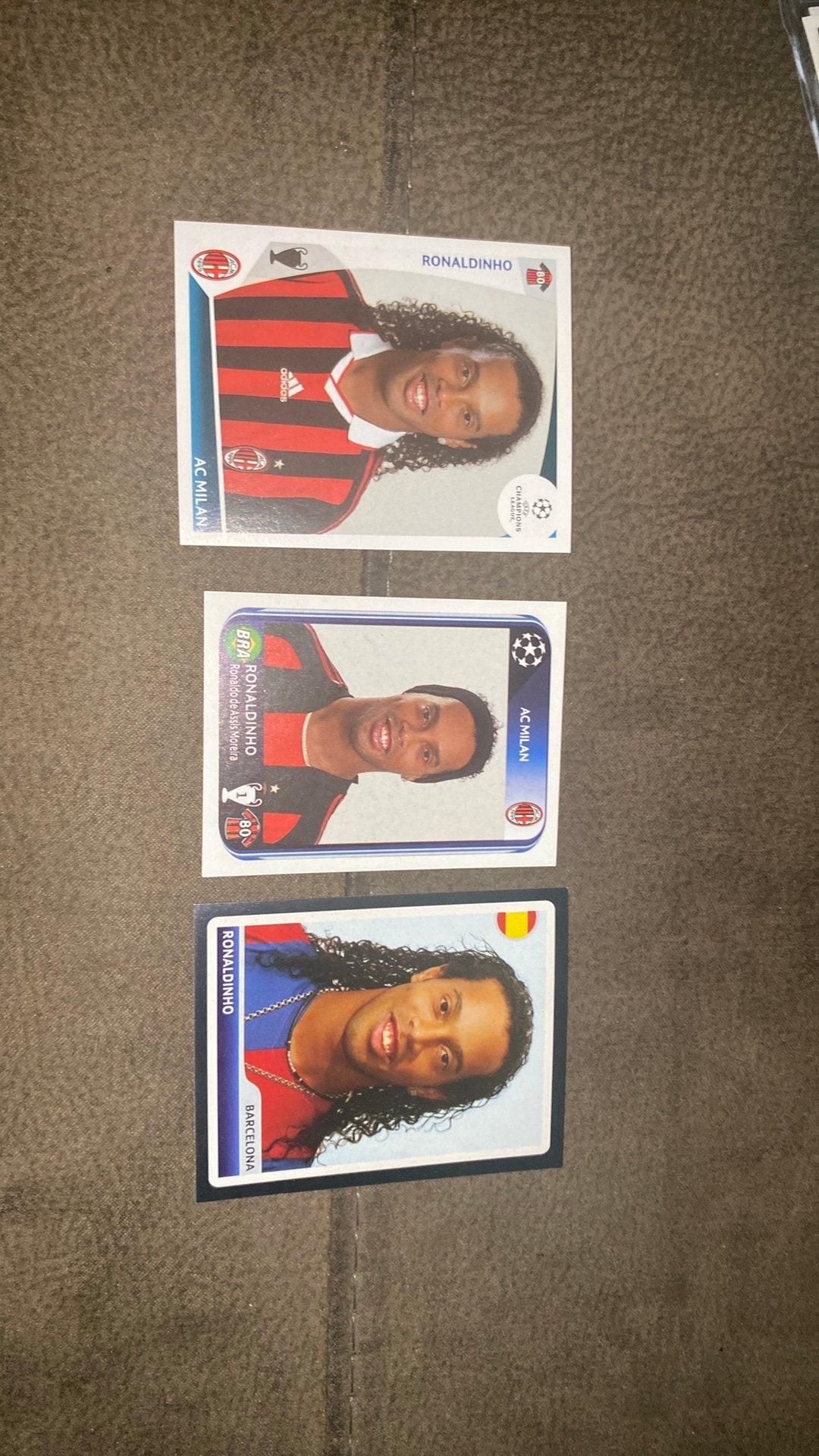 Panini Ronaldinho, Ophalen of Verzenden, Zo goed als nieuw, Buitenlandse clubs, Poster, Plaatje of Sticker