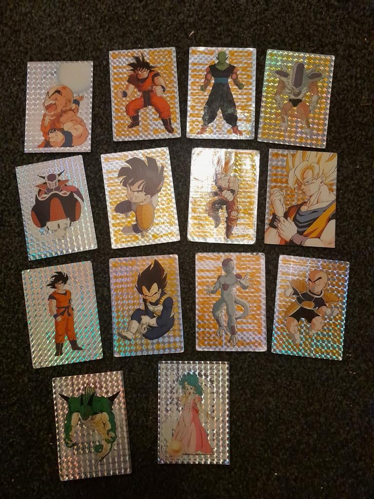 Dragonball Z kaarten 1998 en 1999 foil kaarten, Hobby en Vrije tijd, Verzamelkaartspellen | Overige, Ophalen of Verzenden, Gebruikt