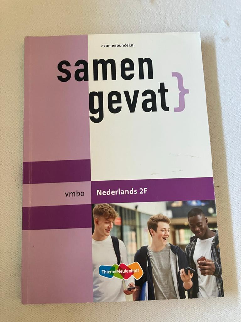 Samengevat Nederlands 2F VMBO - ThiemoMeulenhoff, Boeken, Schoolboeken, Ophalen of Verzenden, Gelezen, VMBO, Nederlands