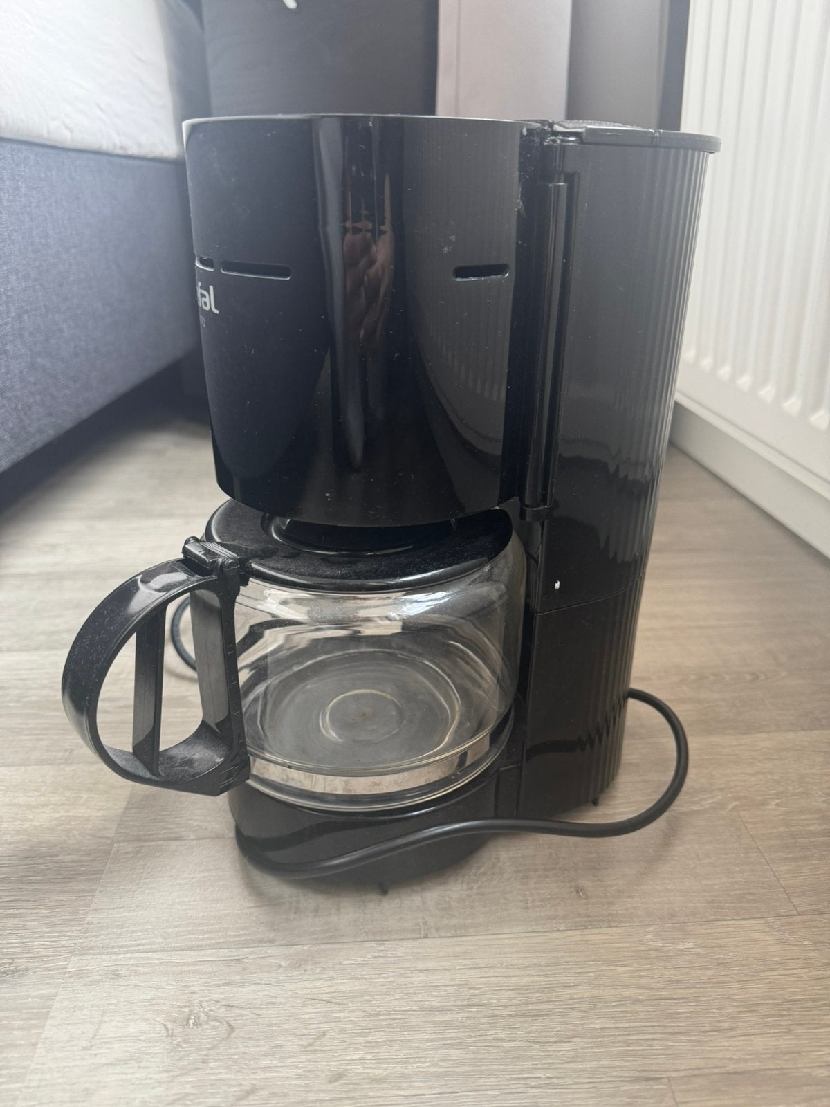 Tefal Uno filterkoffiezetapparaat zwart – weinig gebruikt, Witgoed en Apparatuur, Ophalen, Koffiemachine, Gemalen koffie, Zo goed als nieuw