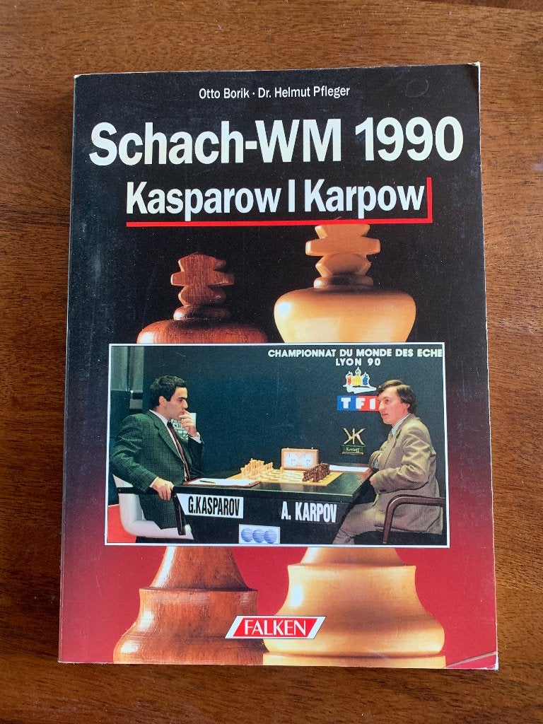 Schaak-WK 1990 Kasparov I Karpow - Boek, Ophalen of Verzenden, Minder dan 500 stukjes, Zo goed als nieuw, Schaken