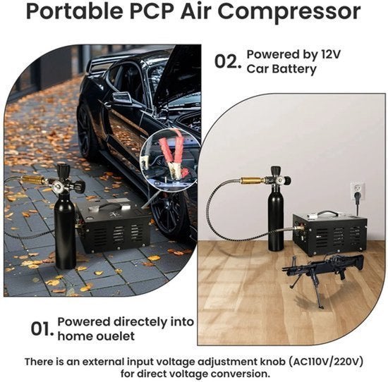 Luchtcompressor - Draagbare Luchtcompressor - Airpress Compr, Corvance B.V., Verzenden, Nieuw, Corvancebol@gmail.com