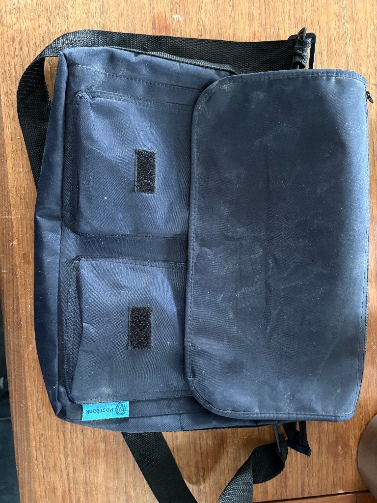 Rugzak Postbank 40 x 30 cm, Sieraden, Tassen en Uiterlijk, Overige merken, 25 tot 40 cm, Ophalen of Verzenden, Zo goed als nieuw