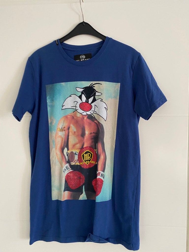 My Brand t-shirt, blauw, Ophalen of Verzenden, Zo goed als nieuw, Blauw, My Brand