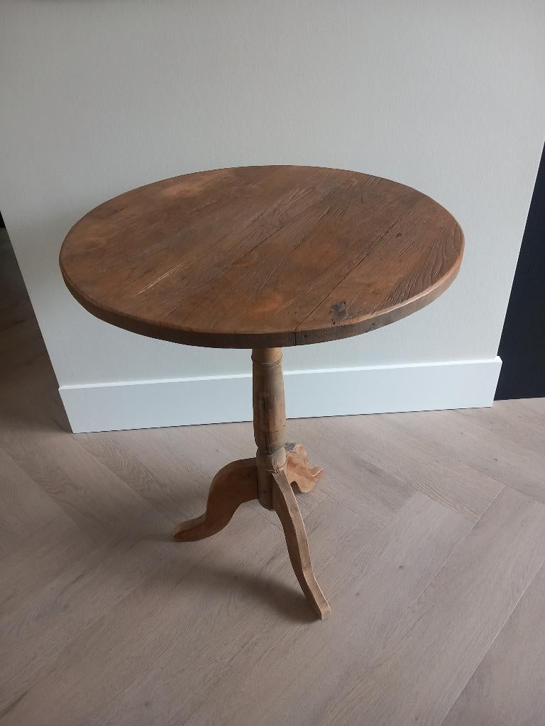 Wijntafel, Ophalen, Gebruikt, Rond, 55 tot 75 cm