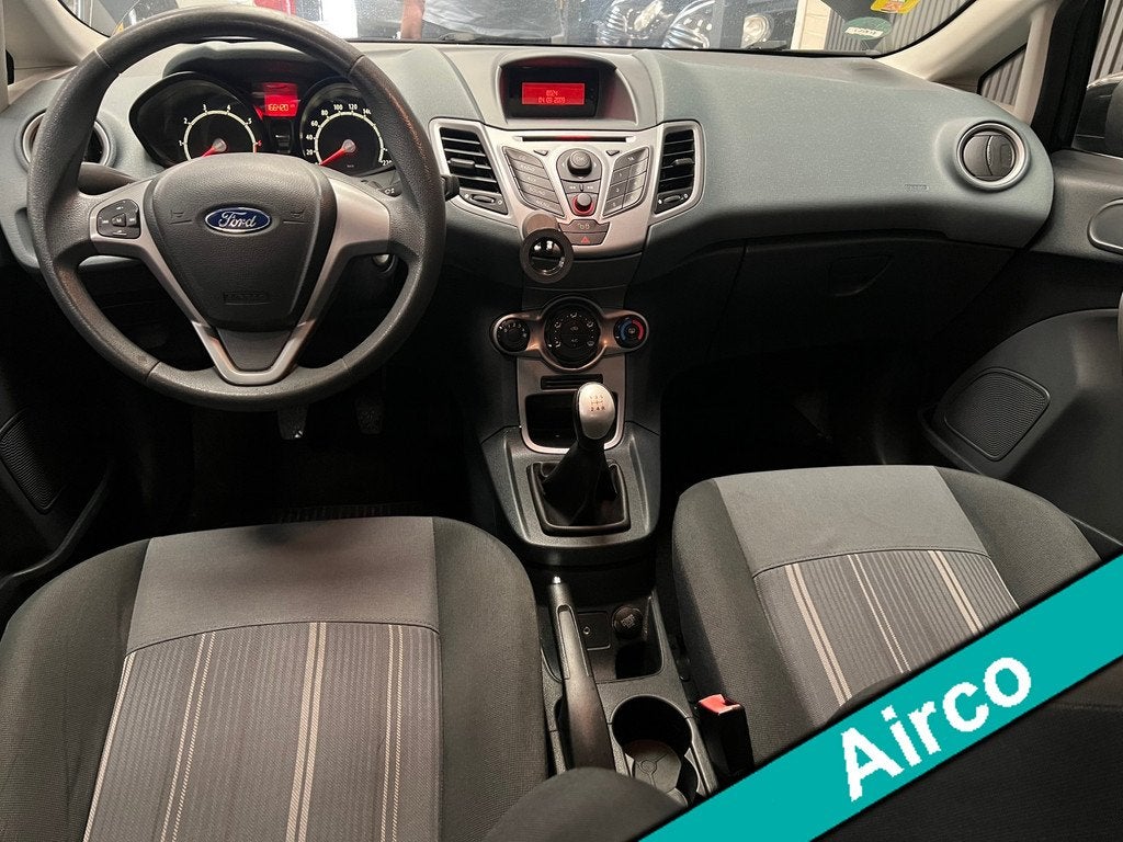 Ford Fiesta 1.25 Limited NAP - Airco, Voorwielaandrijving, Euro 5, Stof, 4 cilinders