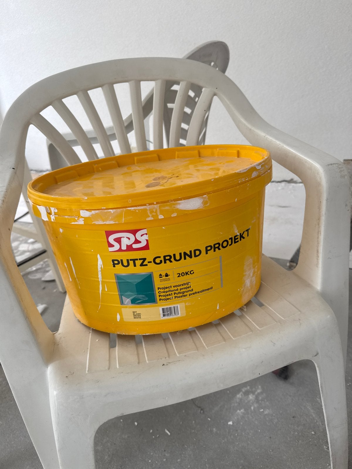 SPS Putz-Grund Projekt 10-12KG - Voorstrijk, Ophalen, Wit, Nieuw, Verf