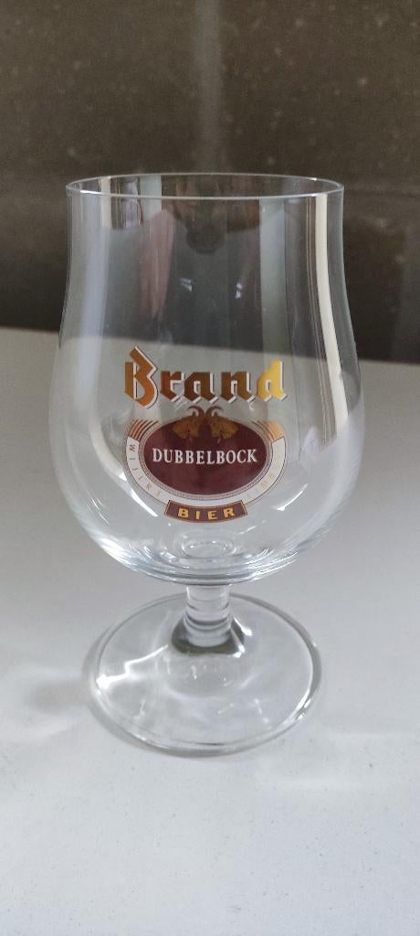 Brand Bockbier bokaal, Ophalen of Verzenden, Nieuw, Glas of Glazen, Brand