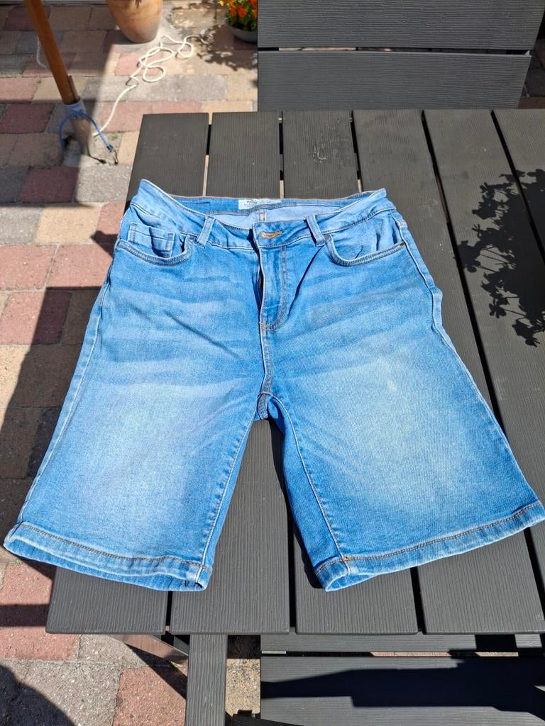 Human Nature spijkershort S/36, Kort, Blauw, Ophalen of Verzenden, Zo goed als nieuw