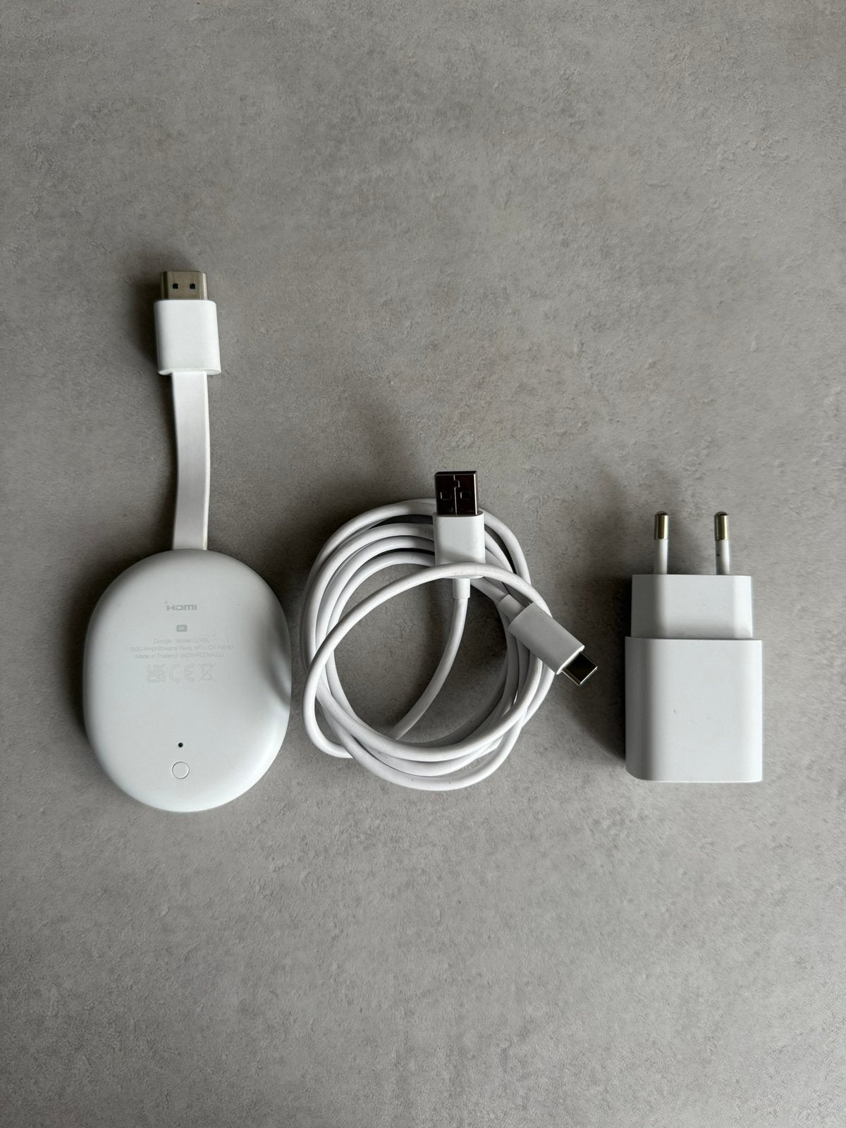 Google Chromecast Origineel 4K versie met Google TV, Ophalen of Verzenden, Zo goed als nieuw
