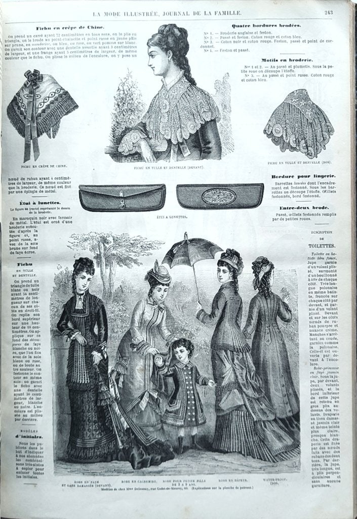 La Mode Illustrée fraai jaargang 1877 !!!, Ophalen of Verzenden