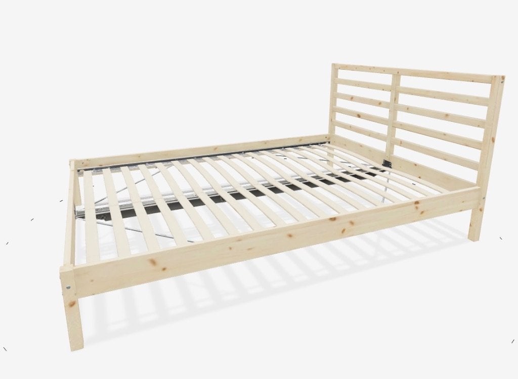 2 persoons IKEA bed Tarva, Ophalen, Overige kleuren, Tweepersoons, 140 cm