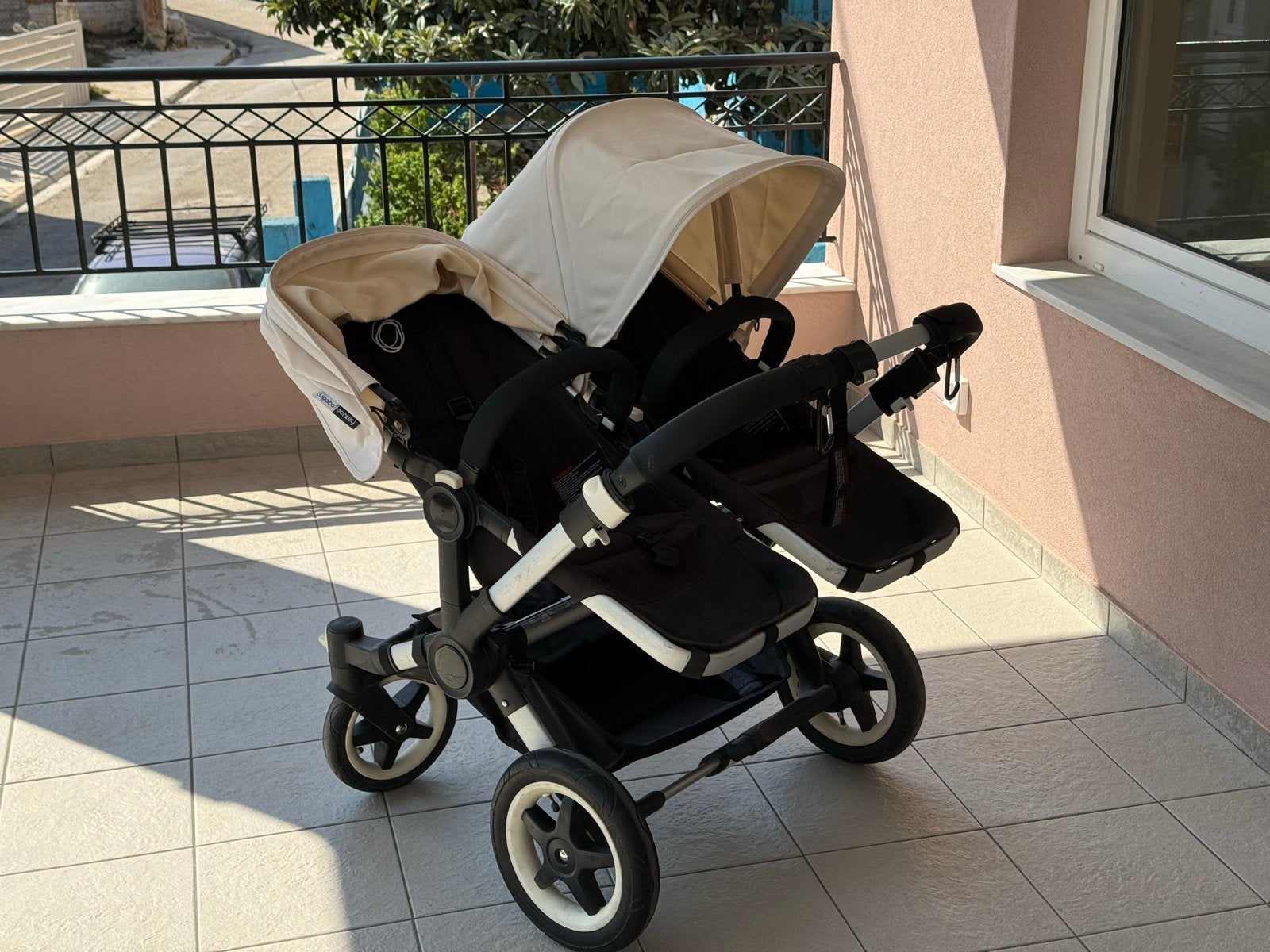 Bugaboo Donkey Twin - Complete Duowagen, Gebruikt, Ophalen, Kinderwagen, Duowagen