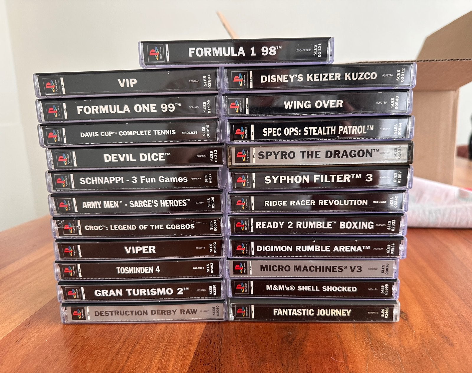 23x Diverse PlayStation 1 Games, Spelcomputers en Games, Games | Sony PlayStation 1, 1 speler, Racen en Vliegen, Ophalen of Verzenden