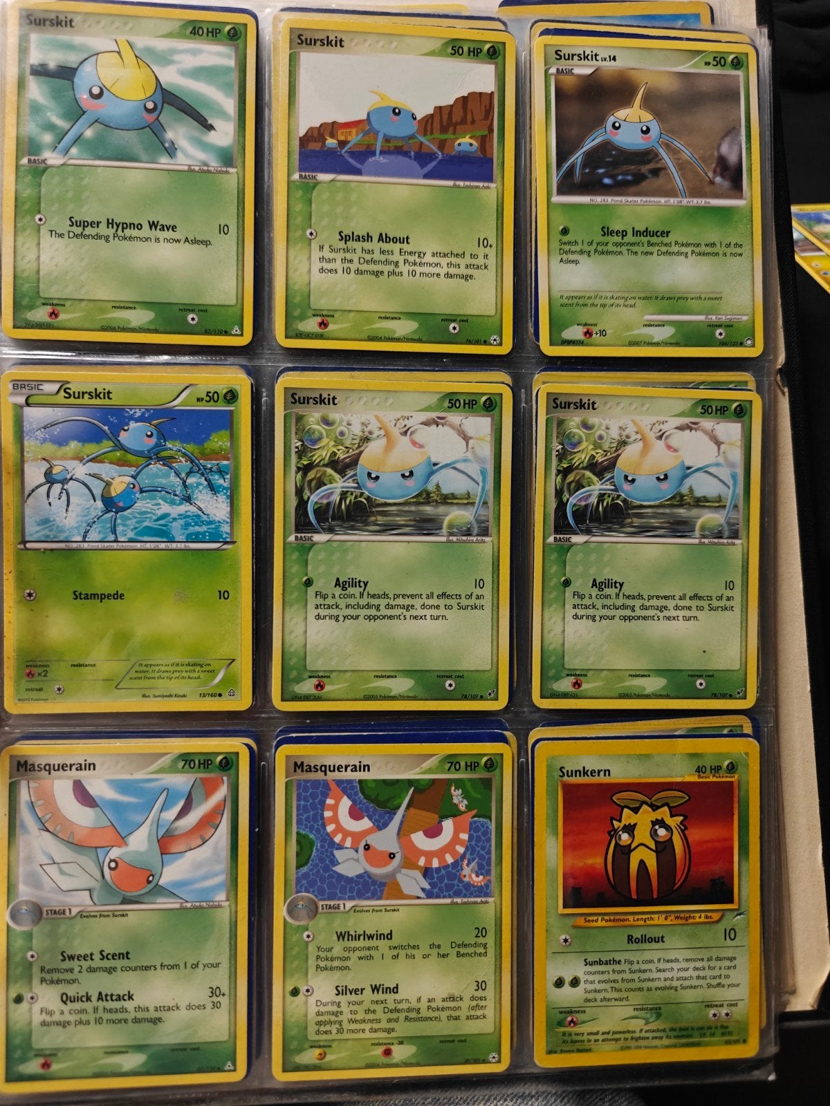 Pokémon Bulk Kaarten (Gen 2-4) - Non-Holo - Deel 3, Hobby en Vrije tijd, Ophalen of Verzenden, Zo goed als nieuw, Meerdere kaarten