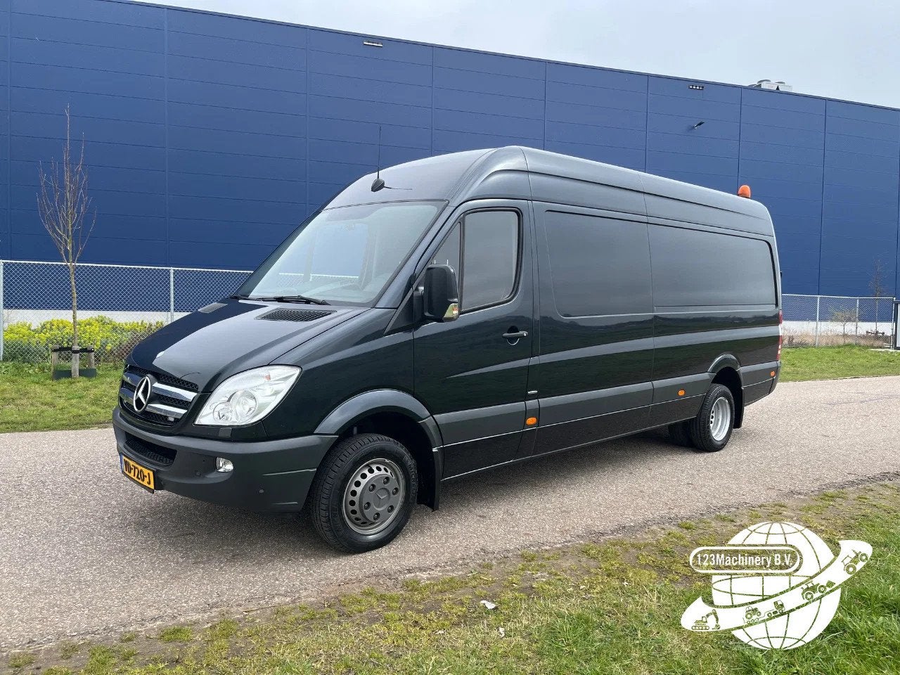 Mercedes-Benz Sprinter 519-3.0-v6- BE luchtremmen-N1 b-e, Automaat, Euro 5, Gebruikt, 8000 kg