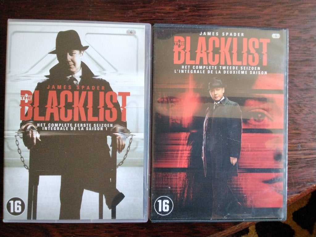 Blacklist seizoen 1 en 2 compleet, 2 boxen, origineel, Cd's en Dvd's, Dvd's | Tv en Series, Engels, Vanaf 16 jaar, Nederlands