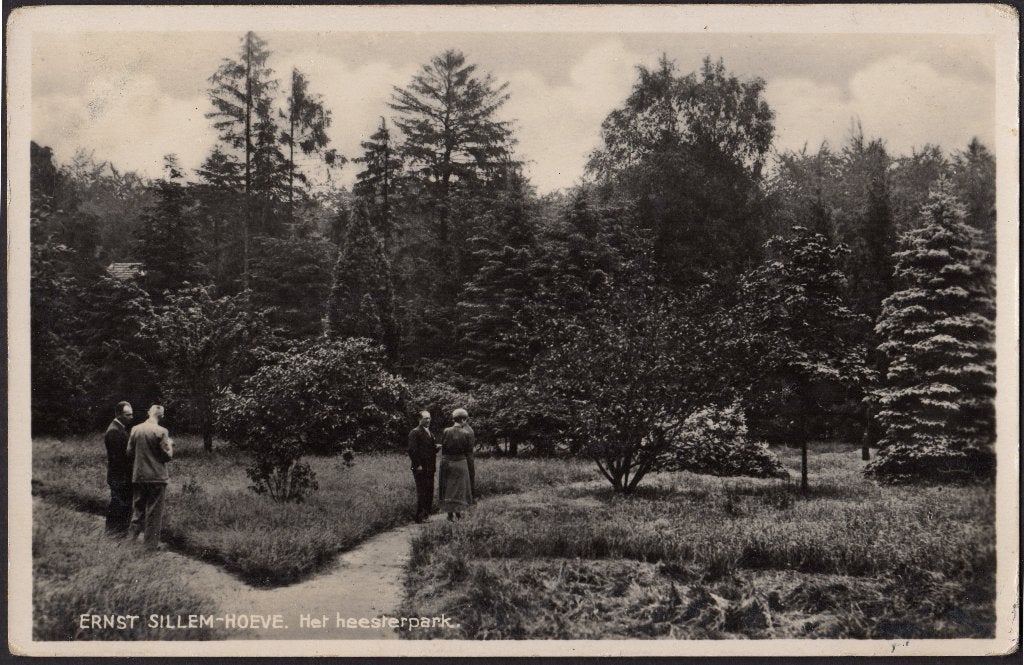 Den Dolder, Lage Vuursche, Ernst Sillem Hoeve, heester, 1936, Verzenden, 1920 tot 1940, Gelopen, Utrecht