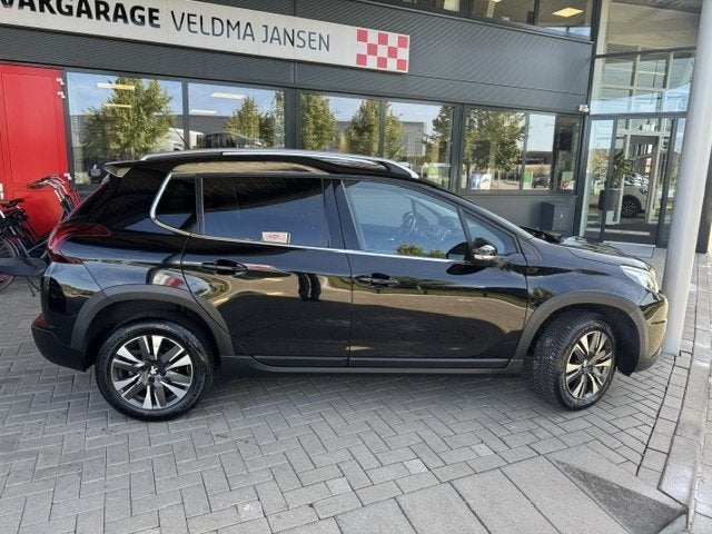 Peugeot 2008 1.2 PT ALLURE +ECC/PANODAK/LMV/CRUISE/HALF LEDE, Auto's, Voorwielaandrijving, Stof, Euro 6, Origineel Nederlands