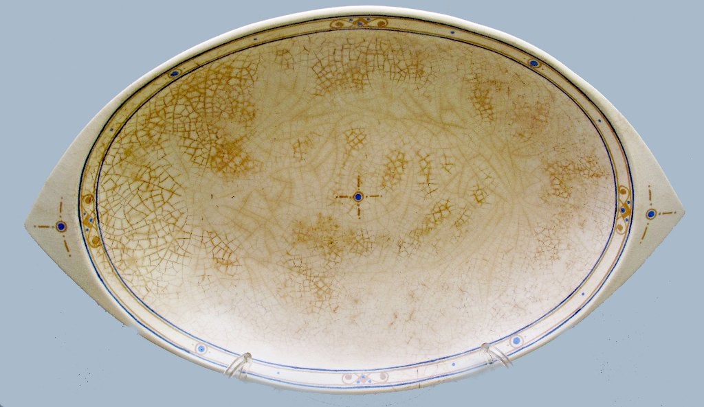 sieraardewerk van Arnhemsche Faience (Nr.: 195), Antiek en Kunst, Ophalen of Verzenden